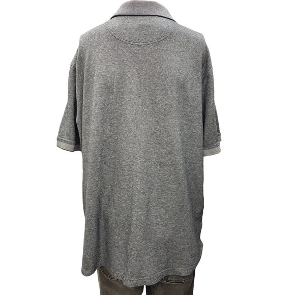 Nordstrom Men's Shop Classics Gray Polo Shirt Size XL - SKU 1225 - Picture 2 of 5